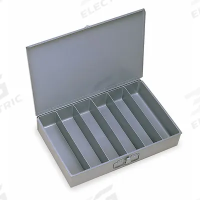 DURHAM MFG Compartment Drawer: 18 3/8 in x 12 1/2 in x 3 1/8 in, 3 1/16 in x 2 7/8 in x 11 11/16 in - Large Compartmented Boxes