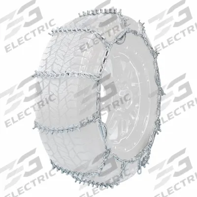 PEWAG Studded Tire Chain Assembly: Tire Chain, Nickel Manganese Alloy - Tire Chains