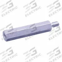 Hex Male-Female Standoff: Male x Female, #2-56 Thread Sz, 21/32 in Lg, Hex, Stainless Steel, 25 PK (MPN 4505-256-SS). Key specifications — Brand: RAF ELECTRONIC HARDWARE.