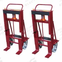 WESCO Machinery and Equipment Mover: 10,000 lb, 21 3/4 in L x 24 in W x 47 in H Overall, Solid (MPN 260090). Key specifications — Handle Type: Flow-Back; Includes Straps: Without Straps; Brand: WESCO.