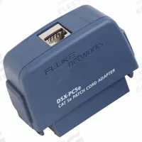 FLUKE NETWORKS Single Adapter: DSX-PC5E. Key specifications — Manufacturer Part Number: DSX-PC5E; Product Type: Single Patch Cord Adapter; Brand: FLUKE NETWORKS.