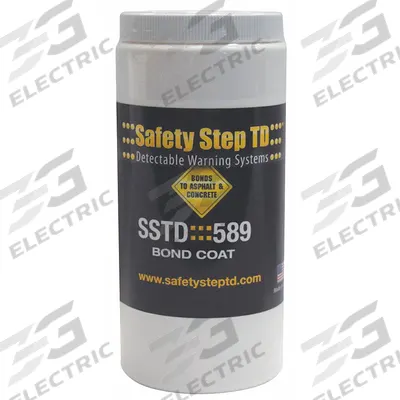 SAFETYSTEPTD Adhesive: Adhesive, 7 in Wd - Warning Pad Installation Equipment