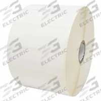 ZEBRA Barcode Printer Labels: 3 in Label Wd, 1 in Label Ht, White, 1 in Core Dia., Matte, Acrylic (MPN 18924). Key specifications — Label Finish: Matte; Brand: ZEBRA; Label Color: White; Adhesive Material: Acrylic; Label Material: Polypropylene.