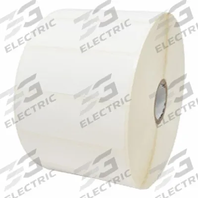 ZEBRA Barcode Printer Labels: 3 in Label Wd, 1 in Label Ht, White, 1 in Core Dia. - Desktop Thermal Transfer Labels