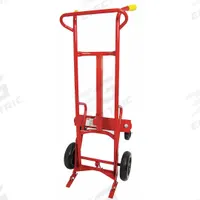 DAYTON Drum Hand Truck: For 55 gal Cntnr Cap, For Steel Container Material, 1,000 lb Load Capacity (MPN 34D647). Key specifications — Overall HxWxD: 59 in x 24 in x 19-1/2 in; Wheel Type/Material: Tread on Core Rubber; For Container Material: Steel; Brand: DAYTON.