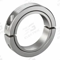 RULAND MANUFACTURING Shaft Collar: 2-Piece, Inch, Round, Clamp-On, 2 7/16 in Bore Dia, 303 (MPN SP-39-SS). Key specifications — attr671628: RULAND MANUFACTURING.