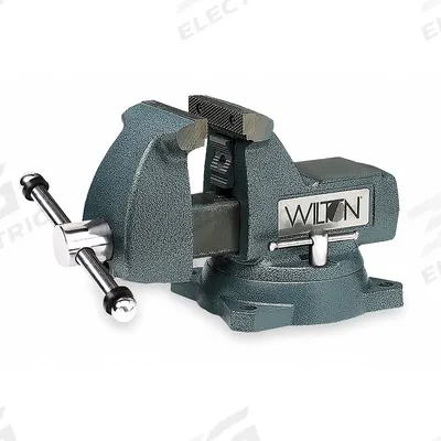 WILTON Combination Vise: Std Duty, Enclosed, 5 in Jaw Face Wd, 5 1/4 in Max Jaw Opening - Combination Bench & Pipe Vises