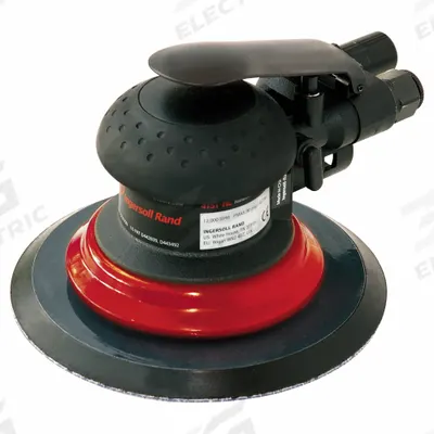 INGERSOLL RAND Air Orbital Sander: 6 in Disc, Hook and Loop, 3/32 in Orbit, Central Vacuum - Central Vacuum Random Orbital Sanders