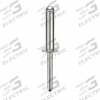 Blind Rivet,2 5/11 in L,1/4 in dia,PK100: Inch, 2 29/64 in Overall Lg, 1 1/8 in Body Lg, 100 PK (MPN U34121.025.0814). Key specifications — Brand: APPROVED VENDOR.