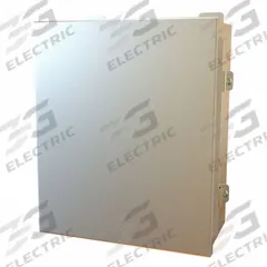 HAMMOND Electrical Enclosure: Stainless Steel, 12 in x 10 in x 5 in, NEMA 12/13/3R/4/4X, w/Panel (MPN 1414N4PHS16K). Key specifications — Brand: HAMMOND; Closure Method: Clamps; Enclosure Material: Stainless Steel; Includes Inner Panel: with Inner Panel Included.