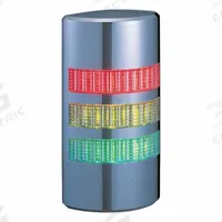PATLITE LED Signal Tower: 3 Tier, No Sounder Tier, IP65, Amber/Green/Red, Direct Wire, Wire Leads (MPN WE-302-RYG). Key specifications — Manufacturer Part Number: WE-302-RYG; Brand: PATLITE; Operating Voltage: 24V AC/DC; Light Tier Color: Amber.