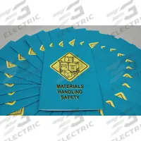 MARCOM Reference Material: Materials Handling Safety, One-Page Quiz, English/Spanish, 15 PK (MPN B000MHS0EM). Key specifications — Regulations Covered: 1910176 - Handling Materials General; Product Type: Reference Material; Includes: One-Page Quiz; Brand: MARCOM.