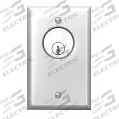 SDC Electromagnetic Key Switch: 30V DC (MPN 701U). Key specifications — Input Voltage: 30V DC; Material: Stainless Steel; Brand: SDC.