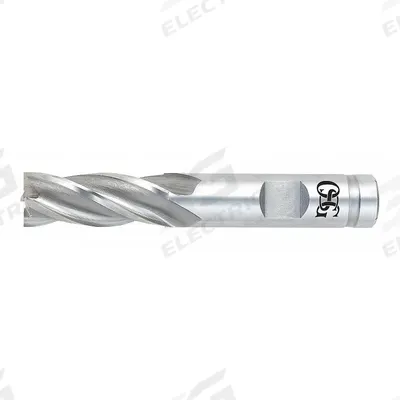 OSG Square End Mill: Cobalt, 6 Flute, 2" Mill Dia, 2" LOC, 5-3/4" OAL (MPN 5418400) - General Purpose Cobalt Square End Mills