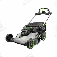 EGO Lawn Mower: Self-Propelled, 30 in Cutting Wd, Bag/Mulch/Side Discharge Location, 200 cc, 56 V (MPN LM3004SP-2). Key specifications — Run Time: 75 min; Battery Platform: 56V ARC Lithium™; Deck Material: Composite; Brand: EGO; Speed Settings: Variable; Filter - Kit Contents: Battery Included; Power Source: Battery-Powered.