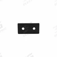 T-Slot Framing System Slot Covers and End Caps: 15 Series, Inch, 3 in x 13/64 in x 1 1/2 in, Black (MPN 2045-PLAIN-1). Key specifications — Finish: Matte; Product Type: End Cap; Material: ABS; Manufacturer Part Number: 2045-PLAIN-1; Brand: 80/20; System of Measurement: Inch.