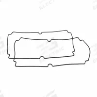 HAMMOND Replacement Gasket: For Replacing Worn or Damaged Gaskets on Electrical Enclosures, Silicone (MPN 1554VAGASKET). Key specifications — Finish: Black Silicone; Brand: HAMMOND; Accessory Type: Replacement Gasket; Application: For Replacing Worn or Damaged Gaskets on Electrical Enclosures; Features: Replaceable Gasket is One Piece Made from High Temperature, U.L. Listed Silicone; Material: Silicone.