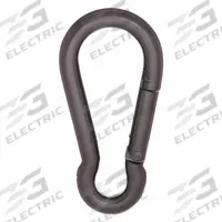 LUCKY LINE PRODUCTS Interlocking Snap: 1 Snaps, 200 lb Working Load Limit, Solid Gate, Steel (MPN 4GGN1). Key specifications — Application Restrictions: Not For Lifting; Brand: LUCKY LINE PRODUCTS; Opening Type: Solid Gate.