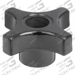 DAVIES Hand Knob: 4 Point, Thermoset, 3/8"-16 Thread, 2 in Dia (MPN 2830BJ). Key specifications — Brand: DAVIES.