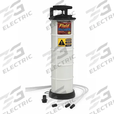 MITYVAC Fluid Evacuator: Manual, Fluid Evacuator, All Fluids, 24 in Overall Lg - Manual Pump Fluid Evacuators
