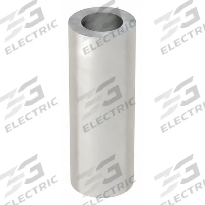 APPROVED VENDOR Spacer: #8 Screw Size, 3/8 in Overall Lg, Round, Aluminum, Plain, Aluminum - Aluminum Spacers