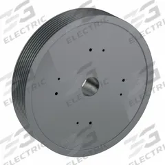 APPROVED VENDOR V-Belt Pulley: 5V3750, 8 Groove, 37.5 in OD, Bushed Bore, M, For 5V/5VX Belt Section (MPN 85V3750M). Key specifications — Pulley Industry Number: 5V3750; Pitch Diameter: 37.5 in (5V); For Belt Section (broad, with similar types): 5V or 5VX.