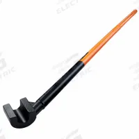 KLEIN TOOLS Rebar Hickey: 65° Bend Angle, 1 1/8 in Compatible Rebar Dia - Max, 60 in Overall Lg (MPN 64312). Key specifications — attr1016924: Steel; attr1016919: KLEIN TOOLS.
