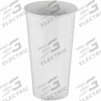 ABILITY ONE Disposable Cold Cup: 32 oz Capacity, White, Paper, Unwrapped, Patternless - Paper Cold Cups