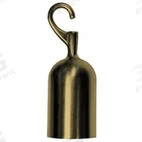 LAWRENCE METAL Classic Post Rope Hook End for Rope Barrier: 5 in Overall Ht, Brass (MPN ROPEEND-HOOK-2S). Key specifications — attr193640: LAWRENCE METAL; attr981915: Brass; attr981917: Zinc.