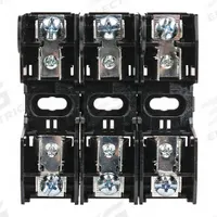 BUSSMANN Fuse Block: Open Block Design, 3 Pole, 600 V AC, Box Lug, Non-Indicating (MPN HM60030-3CR). Key specifications — attr233046: BUSSMANN.
