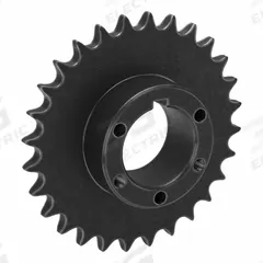 TSUBAKI Single Strand Sprocket: For 50 Chain, 28 Teeth, 5.582 in Pitch Dia, 5.922 in Outside Dia (MPN 50P28). Key specifications — attr85388: TSUBAKI; attr305233: P1.