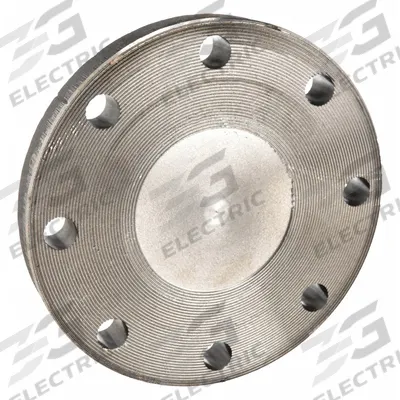 ANVIL Metal Pipe Flange: 6 in, Female NPT Blind, Cast Iron, Flat Flange - Blind Iron Pipe Flanges