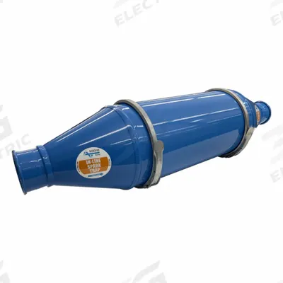 NORDFAB Spark Trap: 16 in Duct, Steel, 44 in Lg - Spark Traps