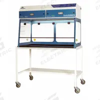 AIR SCIENCE Ductless Fume Hood: Purair SafeSEARCH, 4 ft Overall Wd, 35 in Overall Ht, White, Std (MPN P5-48XT(SAFESEARCH)-A). Key specifications — Assembly: Partially Assembled; Brand: AIR SCIENCE; Base/Stand Included Input: No (Required); Base/Stand Included: No (Required); Blower Included: Yes; Work Surface Included: Yes.