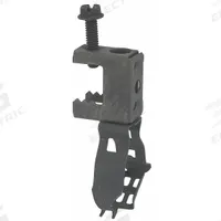 Beam Clamp with Conduit & Pipe Hanger: Steel, 1/2 in, 1/2 in to 3/4 in Trade Size (MPN BG-8-12-C2). Key specifications — Compatible Conduit Type: EMT; RMC; Nominal Conduit/Pipe/Threaded Rod: 1/2 in to 3/4 in; Beam Flange Thickness: 1/2 in; Material: Steel; Finish: Zinc Plated; For Use With: #10-24 Electrical Boxes; #10-24 Threaded Bridle Rings.