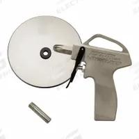 EXAIR Safety Air Gun with shield: Ergonomic Grip, Cast Aluminum, 1/4 in Female NPT, Straight (MPN 1699-CS). Key specifications — attr1328526: Cast Aluminum; attr1328500: 1102 Air Nozzle; attr1328508: EXAIR; attr1328515: Yes; attr1328533: Yes.