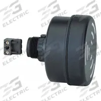 WERMA Beacon Warning Sounder Light: Tone Sound, 0.08 W Watt, 24V AC/DC, 11000075, 72 mm dia. Key specifications — Brand: WERMA; Color: Black; Operating Voltage: 24V AC/DC.