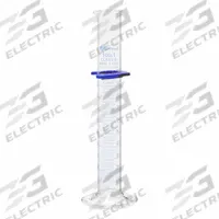 UNITED SCIENTIFIC SUPPLIES INC Graduated Cylinder: 100 mL, A, To Contain (TC), Bumper Included (MPN UNCYLNGB-100). Key specifications — ASTM Specification: E1272; Brand: UNITED SCIENTIFIC SUPPLIES INC; USP Specification: Type I; Closure Included: No; Includes: Bumper.