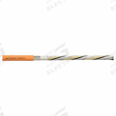CHAINFLEX Servo Motor Cable: (5) 14 AWG (2.5)/Four Pr 24 AWG/Shielded - Servo Motor Power Cables