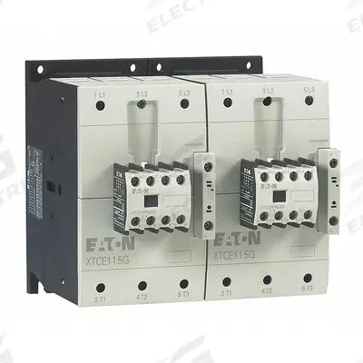 EATON Magnetic Contactor: Reversing, 3 Poles, 3NO Contacts, 115 A - Reversing IEC Contactors