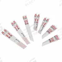MILWAUKEE Reciprocating Saw Blade Set: For Metal Workpiece Material, 16 Pieces, 14/18/24, 16 PK (MPN 49-22-1216). Key specifications — attr1132189: MILWAUKEE; attr1132196: (2) 9" 18 TPI Metal THE TORCH™ SAWZALL® Blades.