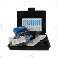 CHEMETRICS Water Quality Test Kit: Sulfide, 5 to 50 ppm, 5 ppm, 30 Tests (MPN K-9520D). Key specifications — Includes: Flat Comparator; Range: 5 to 50 ppm; Sensitivity: 5 ppm; Test Parameters: Sulfide.