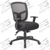 APPROVED VENDOR Office Chair: Black, Mesh Material, 19 1/2 in Back Ht, 19 in Seat Wd, 18 in Seat Dp (MPN 452R22). Key specifications — attr982877: Black; attr982913: Yes; attr982865: Black; attr982870: APPROVED VENDOR; attr982901: Black.