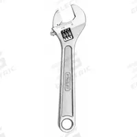 STANLEY Adjustable Wrench: Alloy Steel, Chrome, 12 in Overall Lg, 1 3/8 in Jaw Capacity, Plain Grip (MPN 87-473). Key specifications — attr309359: Chrome; attr324924: STANLEY; attr309358: Alloy Steel.