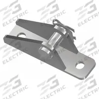 BANSBACH EASYLIFT Gas Spring Bracket: Zinc-Plated Steel, 25.91 mm Overall Ht, 69.09 mm Overall Wd (MPN 96029). Key specifications — Brand: BANSBACH EASYLIFT; Material: Zinc-Plated Steel.