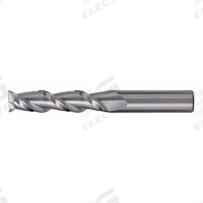 CLEVELAND Square End Mill: Carbide, 2 Flute, 1/4" Mill Dia, 1-1/4" LOC, 3" OAL (MPN C60483) - Carbide Square End Mills for Aluminum