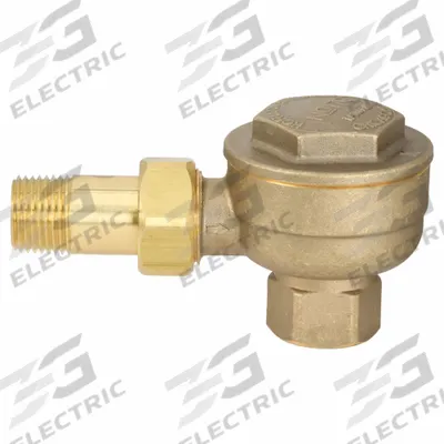 BELL & GOSSETT Steam Trap: Brass Body, Angle Design, 162 lb/hr, 1/2 in FNPT Inlet - Brass Angle Thermostatic Steam Traps