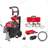 MILWAUKEE Sewer Drum Kit, Head Kit, and Cable: Cordless, MX FUEL, MX FUEL, For 3 in to 6 in Pipe (MPN MXF500-1CP, 48-53-2840, 48-53-2450). Key specifications — attr517452: Charger; attr517439: MX FUEL; attr517433: Cordless.