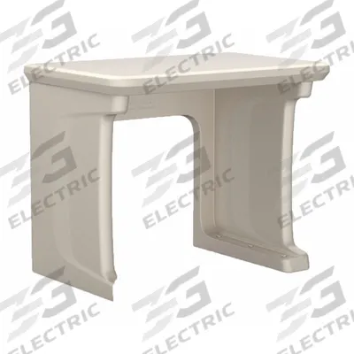 CORTECH Freestanding Desk: Stone Gray, 29 in Overall Ht, 36 in Overall Wd, 24 in Overall Dp - Floor-Mount Desks