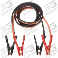WESTWARD Booster Cable: Crimped, 1 AWG, Spring Clamp Grip, 12 ft Cable Lg, Black/Orange (MPN 23PC95). Key specifications — Cable Connection Type: Crimped; Cable Wire Gauge: 1 AWG; Jaw Type: Spring Clamp Grip; Cable Jacket Color: Orange; Brand: WESTWARD.